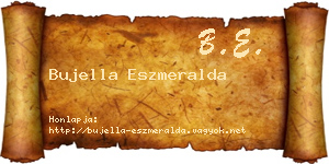 Bujella Eszmeralda névjegykártya